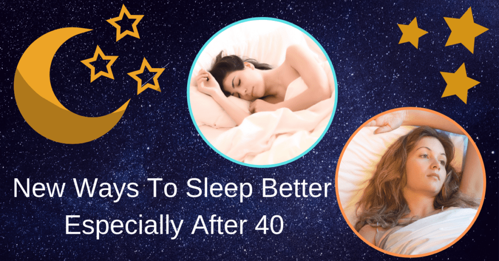 Ways to sleep better, stars, moon woman sleeping, woman awake