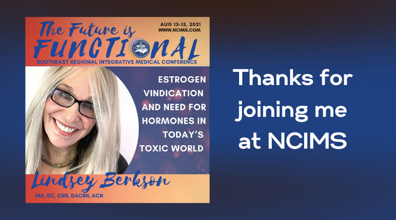 Thanks for joining me at NCIMS